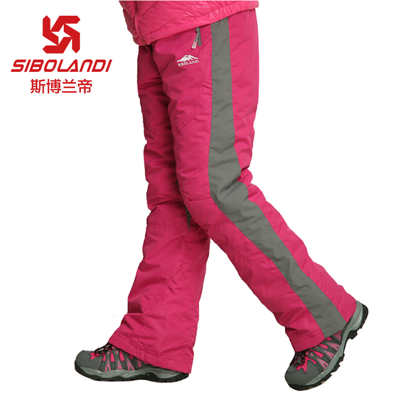 斯博兰帝防水加厚保暖儿童滑雪裤