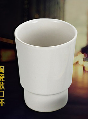 杯架嵌入式通用洗漱杯宾馆陶瓷