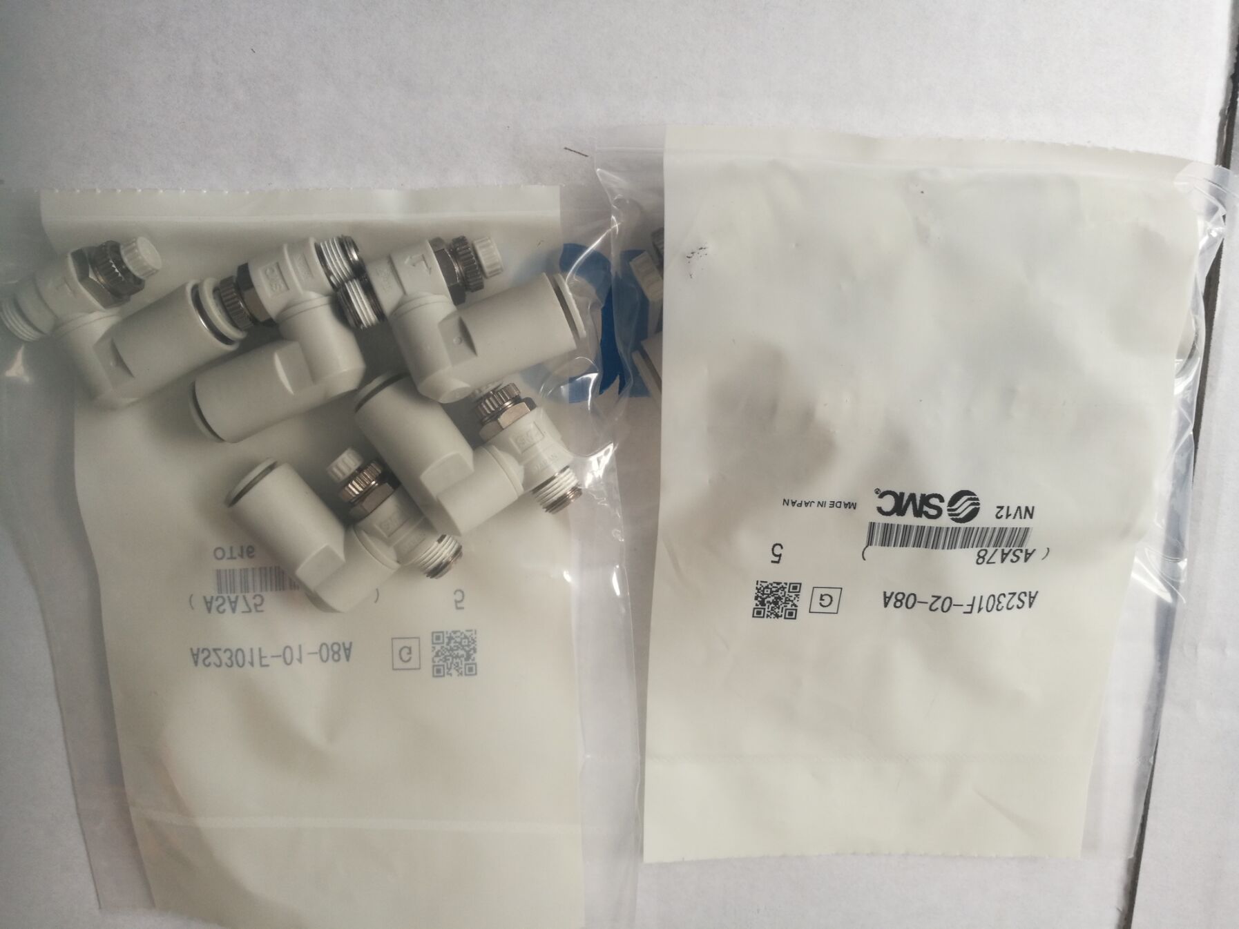 全新SMC原装AS2301F-01-08S AS2301F-02-08S限出万向型速度控制阀