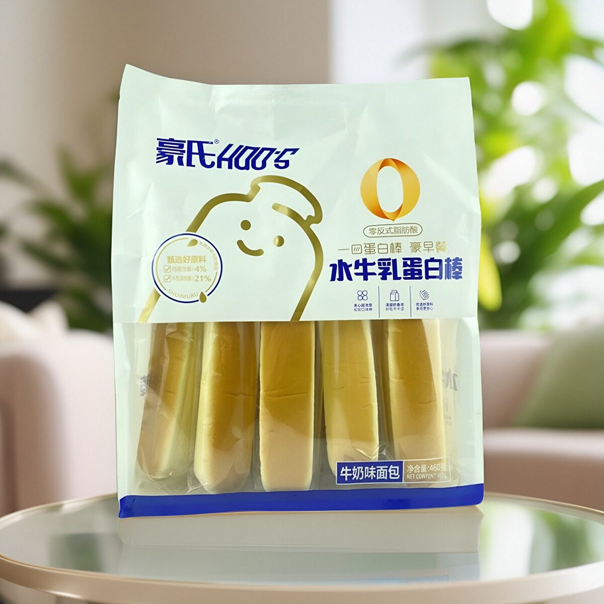 豪氏水牛乳蛋白棒460g图片