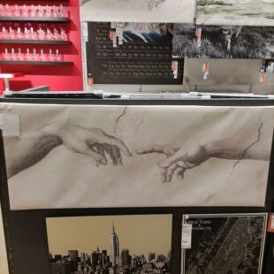 宜家正品装饰画图片140x56厘米约纳斯塔北欧式不含镜框卷起来发货