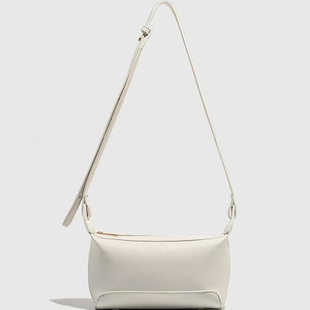 韩版ins简约pu皮饺子包斜挎小方包时尚百搭通勤女包风筝饭盒包女