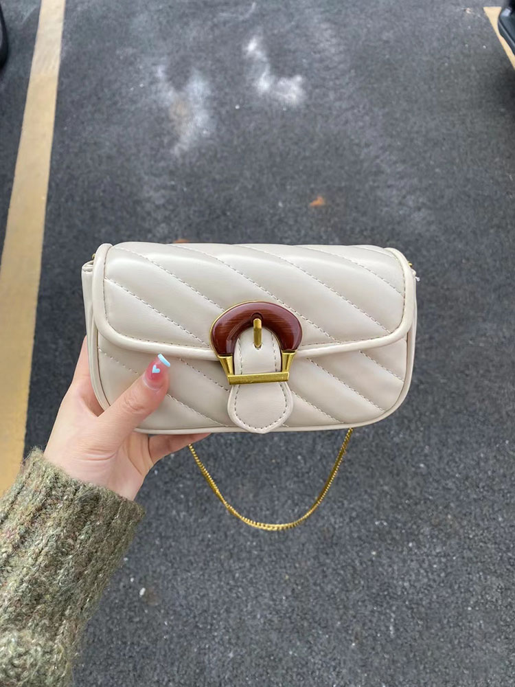 链条包小香风小绣线设计感