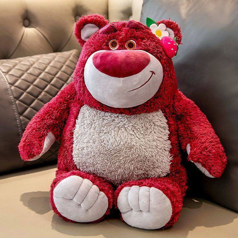 迪士尼草莓熊公仔毛绒玩具