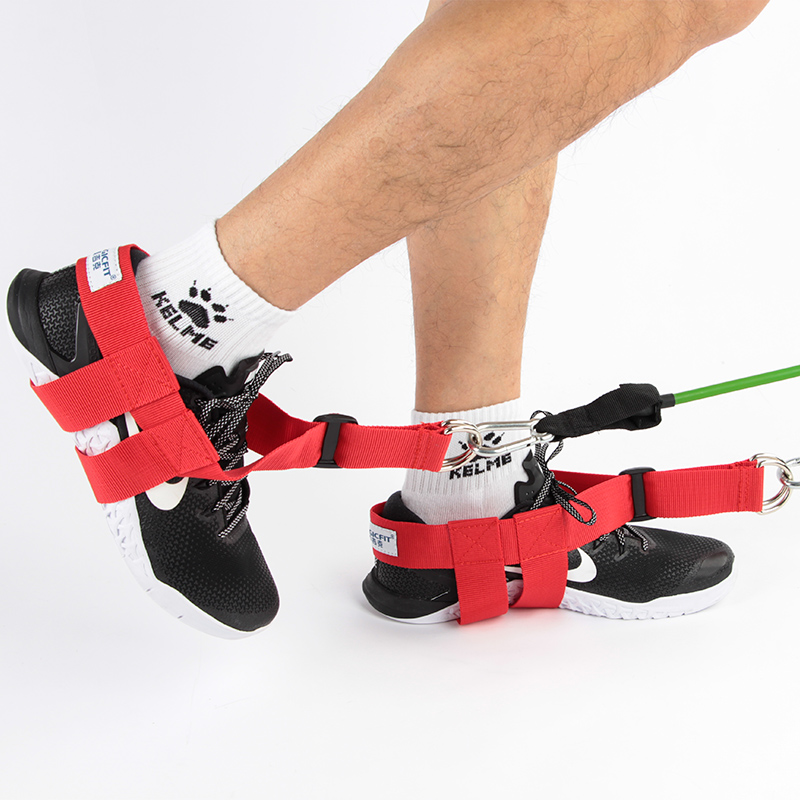 翘臀龙门架拉力绳脚踝扣瘦腿健身