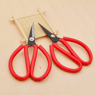 手工DIY不织布制作工具拼布专用小布剪 剪纸刀 锋利红色4号小剪刀