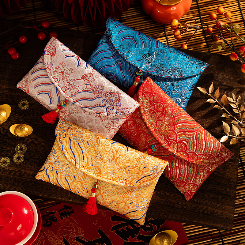 国潮高端乔迁之喜红包新居布艺万元搬家入宅仪式生日通用款利是封,节庆用品/礼品,红包/利是封,淘宝优惠券,粉丝福利购,淘宝优惠卷