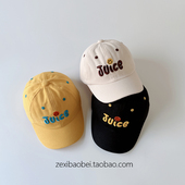 宝宝帽子薄款 鸭舌帽春秋男女宝太阳帽夏天婴儿儿童棒球帽2026新款