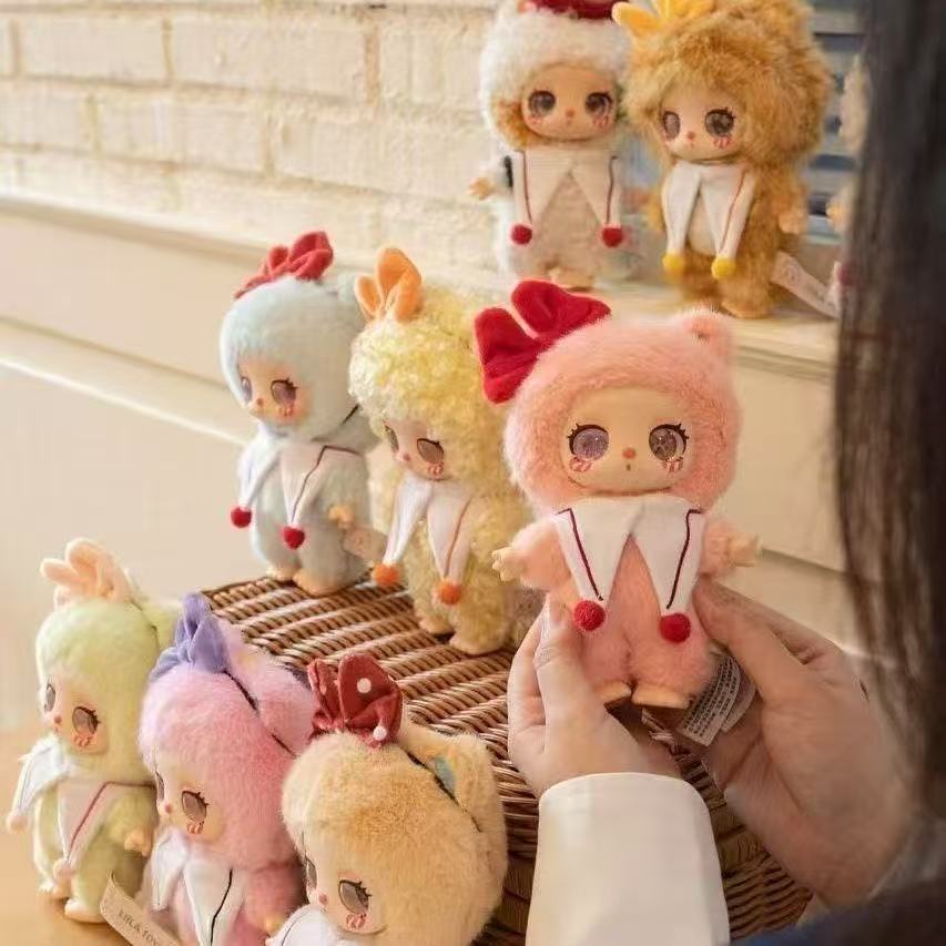 正版新品莉拉3代毛绒搪胶公仔盲盒潮玩 TOYS