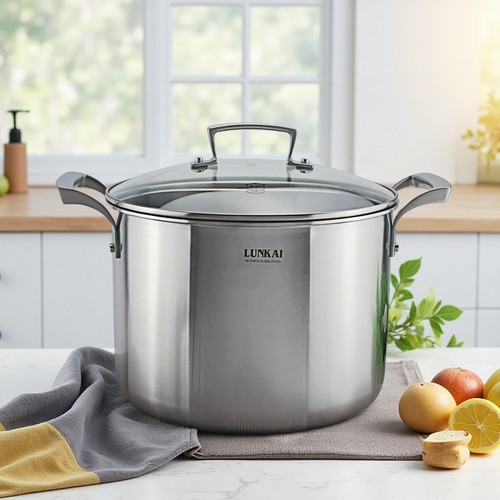 LUNKAI18-10不锈钢炖煲煮面汤锅