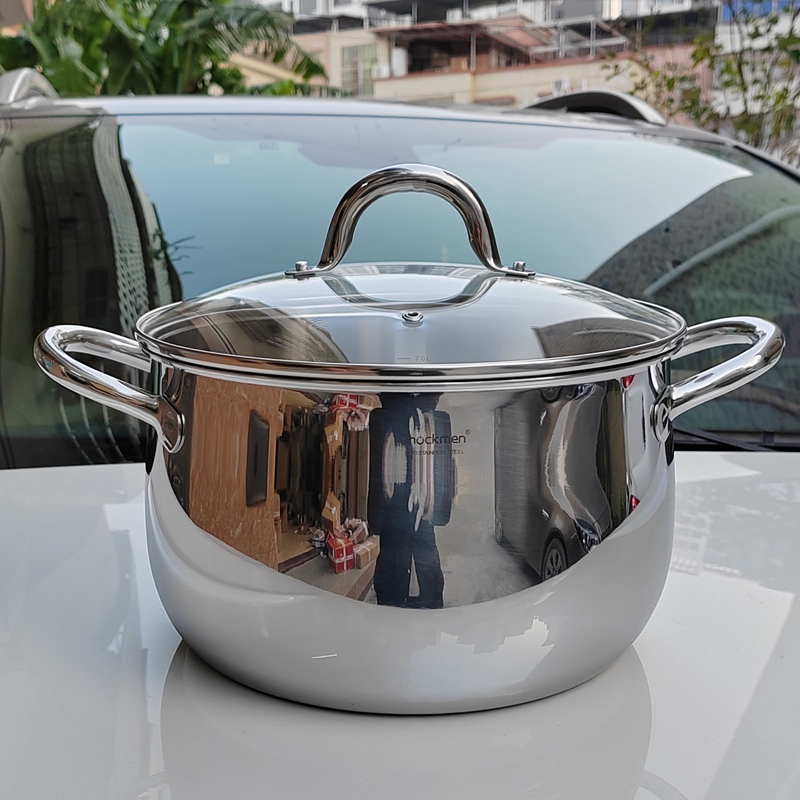 BOSSD18-10不锈钢汤锅蒸锅加厚26