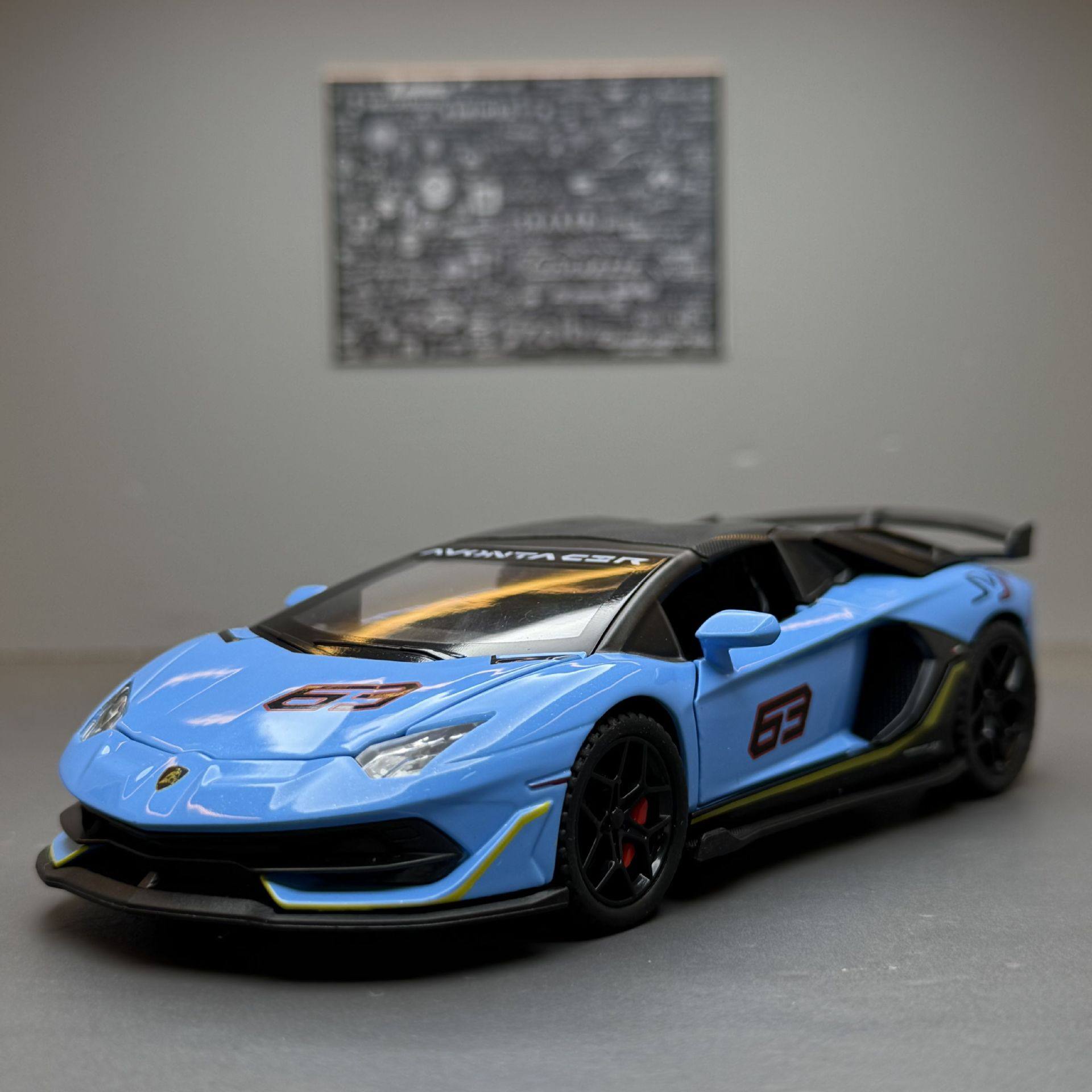 新款 车致合金1比32兰博SVJ63跑车声光儿童玩具车模型摆件,模玩/动漫/周边/娃圈三坑/桌游,火车/摩托/汽车模型,淘宝优惠券,粉丝福利购,淘宝优惠卷