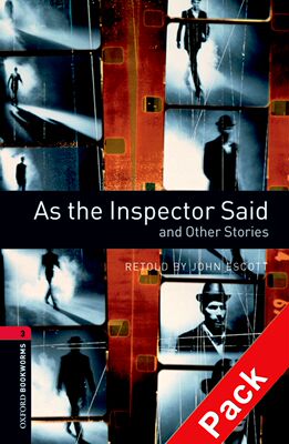 【外研社】Oxford Bookworms Library: Level 3: As the Inspector Said and Other Stories audio CD pack 初三、高一