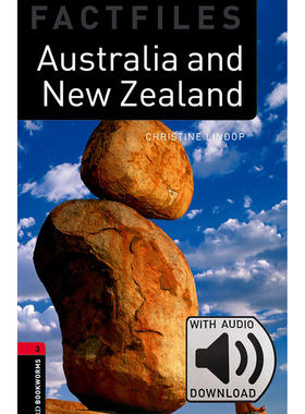 Oxford Bookworms Library: Level 3: Australia and New Zealand Factfile MP3  牛津书虫分级读物3级：澳大利亚和新西兰附MP3