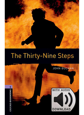 Oxford Bookworms Library: Level 4: The Thirty-Nine Steps MP3 Pack 牛津书虫分级读物4级：三十九级台阶(附MP3激活码)