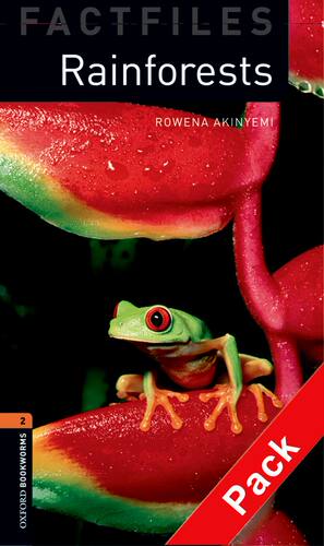 【外研社】Oxford Bookworms Library: Level 2: Rainforests Factfile Audio CD Pack  初二、初三