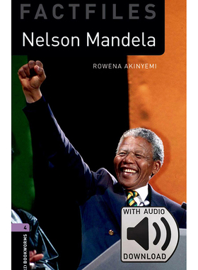 Oxford Bookworms Library: Level 4: Nelson Mandela MP3 Pack 牛津书虫分级读物4级：纳尔逊·曼德拉(附MP3激活码)(英文原版)