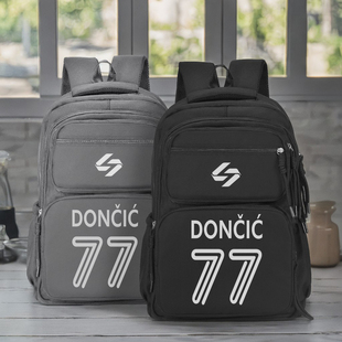 东契奇2024球迷同款书包大容量篮球背包训练包美式轻便双肩背包