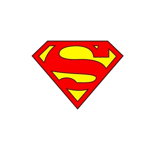 超人标志S小号帽子包热转印柯氏烫画贴图案DIY衣服贴热烫贴补丁贴