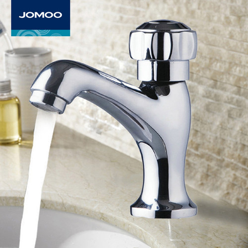 九牧单冷洗漱台浴室陶瓷盆水龙头