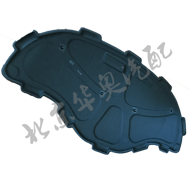 适用于奥迪A4L A6L Q5机盖内衬B8 C7发动机隔热棉引擎隔音垫海绵