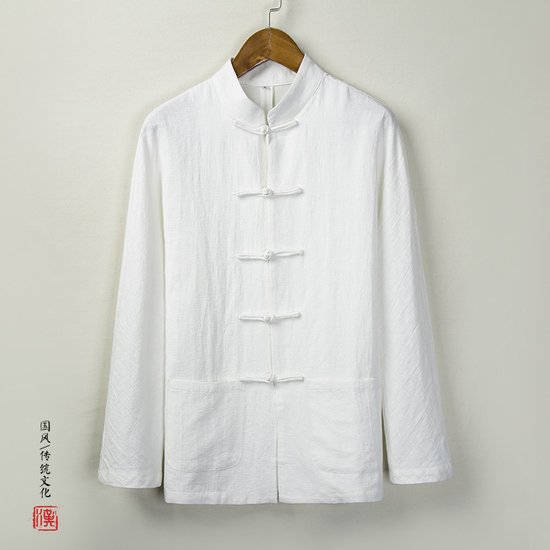 2018风秋冬新款男装唐装衬衫C28P85,男装衬衫,钱塘802