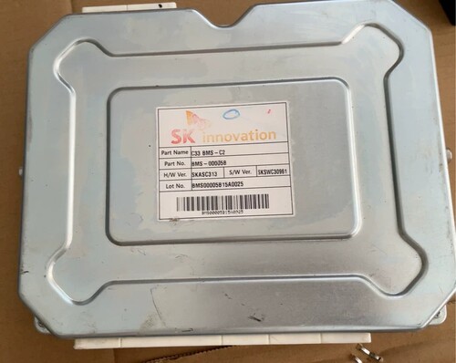 拆机北汽EX200/EV200SK电芯电池管理系统C33 BMS，型号BMS-0000