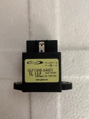 GLVAC国力高压直流继电器，型号GLF10AB-64601，12V线圈，