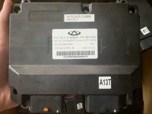 奇瑞小蚂蚁电池管理系统BMS 型号：M1AEV_BP_01_T2_06990060