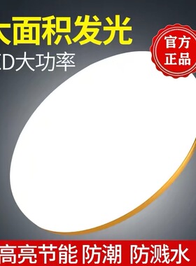 三防LED飞碟灯大功率节能省电灯泡卧室客厅餐厅照明吸顶灯白光源