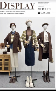 苏昔断码清仓秋冬款绵羊毛双面羊绒大衣外套S