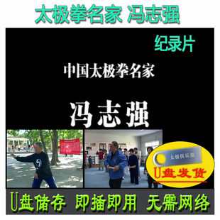 中国太极拳名家冯志强 纪录片 U盘视频