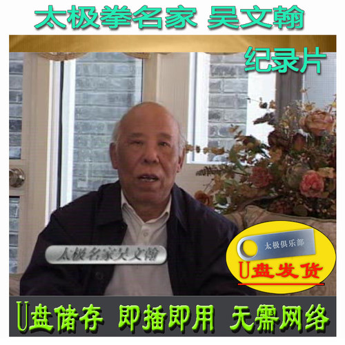 纪录片 武式太极拳名家 吴文翰U盘视频 武氏武派