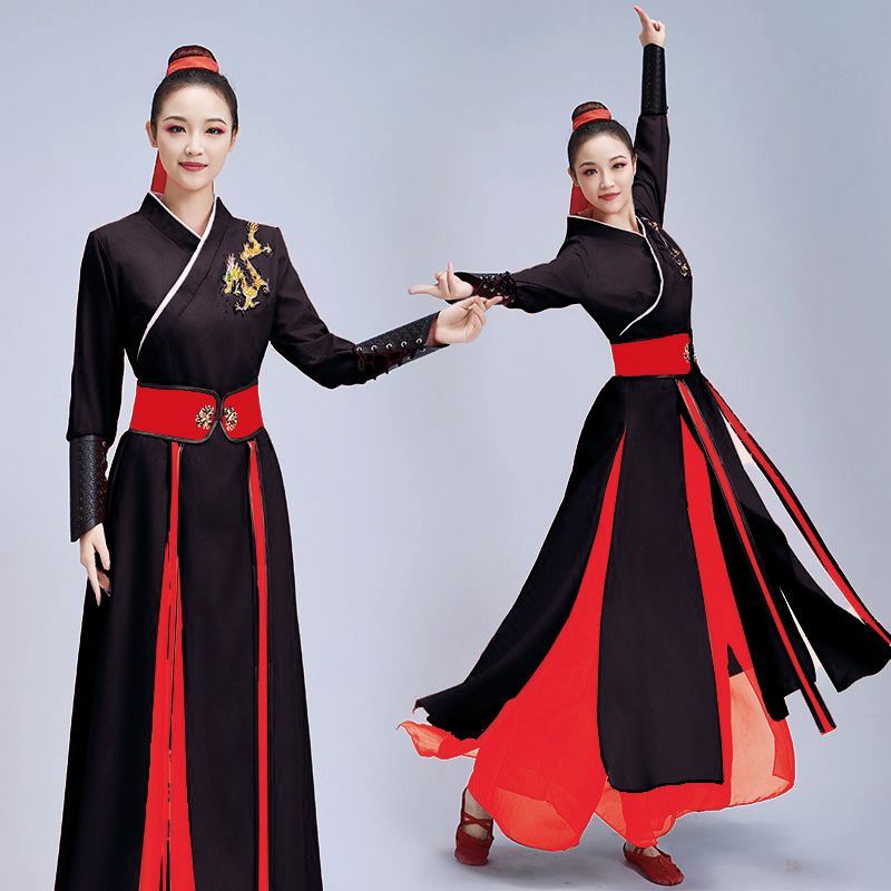 威风锣鼓腰鼓打鼓服演出服女新款扇子舞秧歌服广场舞秧歌服表演服