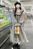 新品现货秋季重工面料海军领连衣裙2C032852P125K178，女装连衣裙，2C032