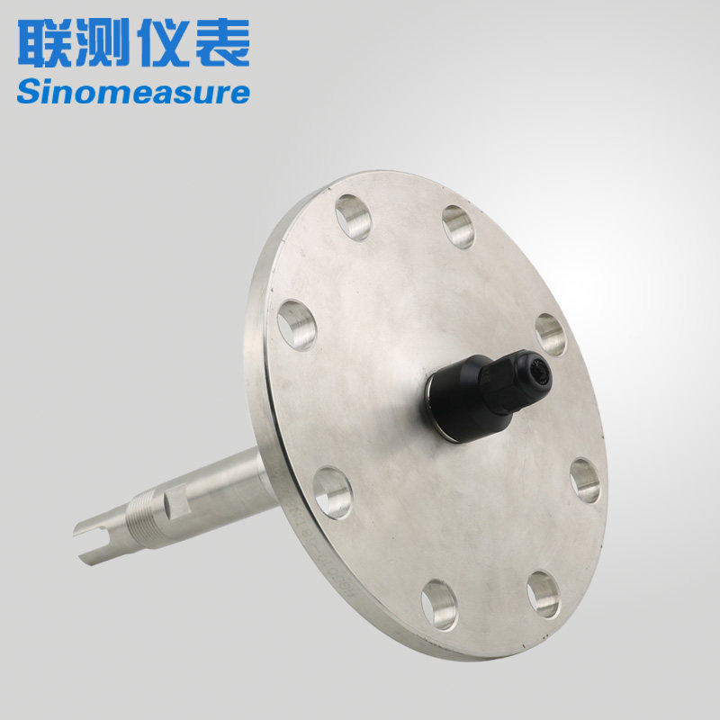 联测 PH电极法兰盘 酸碱度PH探头传感器罐体配套不锈钢护套法兰盘