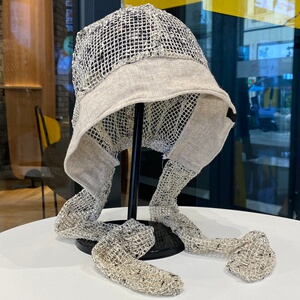 韩版镂空透气遮阳防晒帽女夏季时尚洋气可折叠太阳帽显脸小包头帽