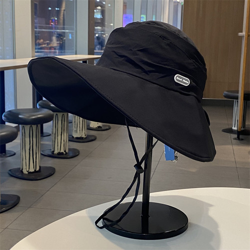 夏季防紫外线渔夫帽子女户外出游