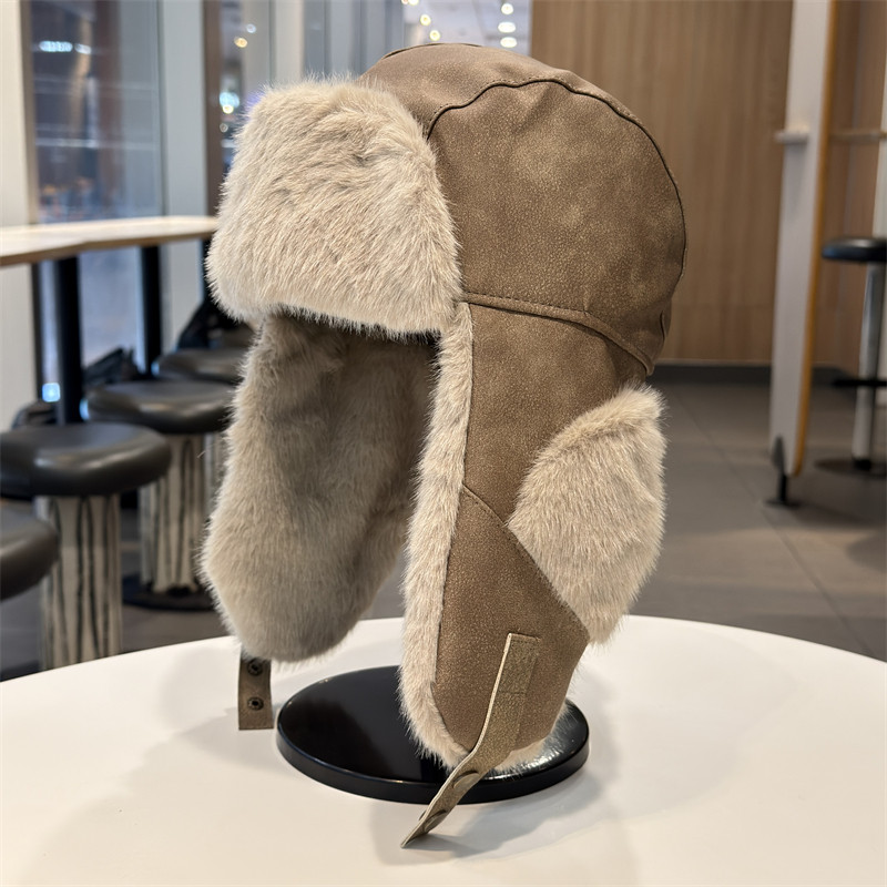 皮质毛绒雷锋帽女秋冬季加厚保暖护耳帽男户外骑车滑雪防寒东北帽,服饰配件/皮带/帽子/围巾,帽子,淘宝优惠券,粉丝福利购,淘宝优惠卷