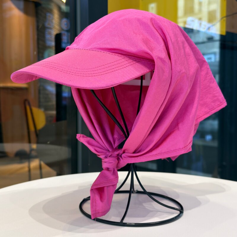 潮牌嘻哈头巾帽男女夏季速干遮阳防晒帽户外薄款鸭舌帽百搭包头帽