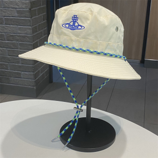 百搭遮阳防晒帽露营登山帽 时尚 夏季 轻薄透气速干抽绳渔夫帽男女款