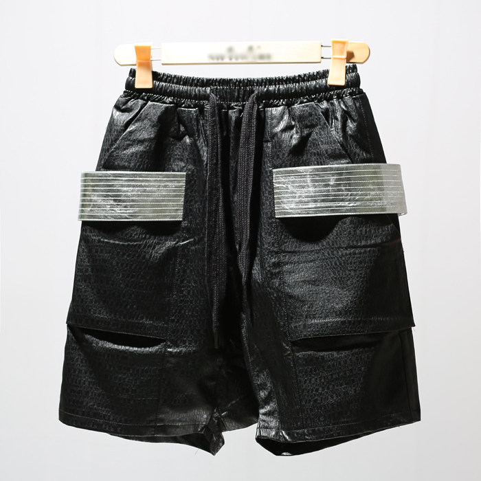 Pantalon cuir homme en vrac pour adolescent pour printemps - Ref 1479220 Image 4