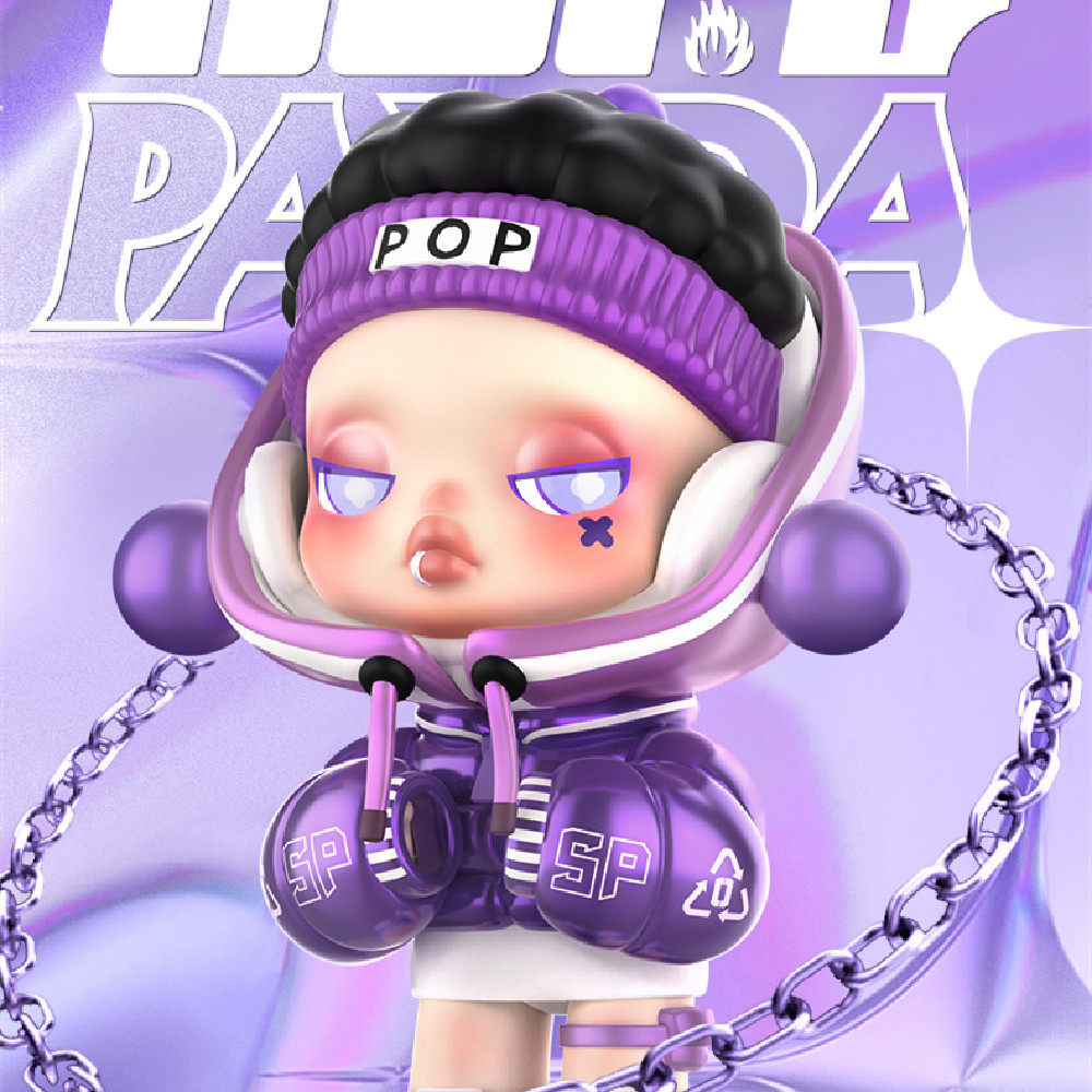 泡泡玛特熊喵热潮盲盒手办潮流娃娃送礼物女赠收纳盒【正版现货】