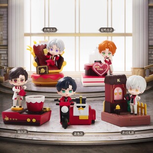 正版现货光与夜之恋肯德基kfc联动镭射卡玩具齐司礼萧逸查理苏