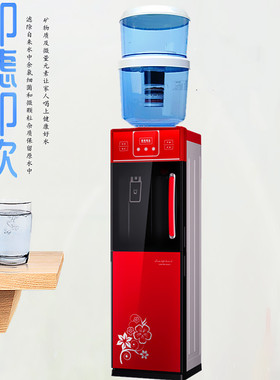 饮水机立式净水桶过滤桶温热家用自来水直饮净水一体机净水器带桶