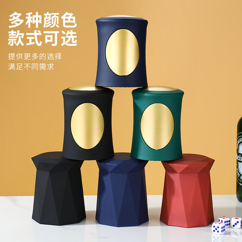 酒吧ktv骰盅骰子套装可定制logo