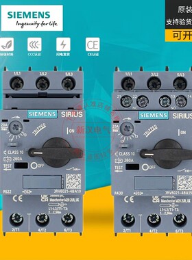 西门子马达断路器3RV6021-4A/B/C/D/N/E/P/FA15电动机保护3RV6011