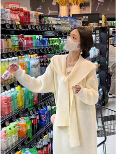 胖MM300斤加大码宽松法式纯色显瘦镂空V领针织毛衣衫中长款连衣裙