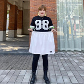 胖mm300斤超大码 屁帘下摆内搭神器打底裙女秋冬叠穿卫衣百搭短裙