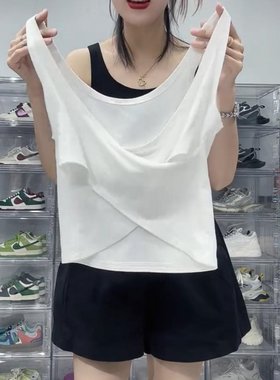 百搭外穿运动吊带背心